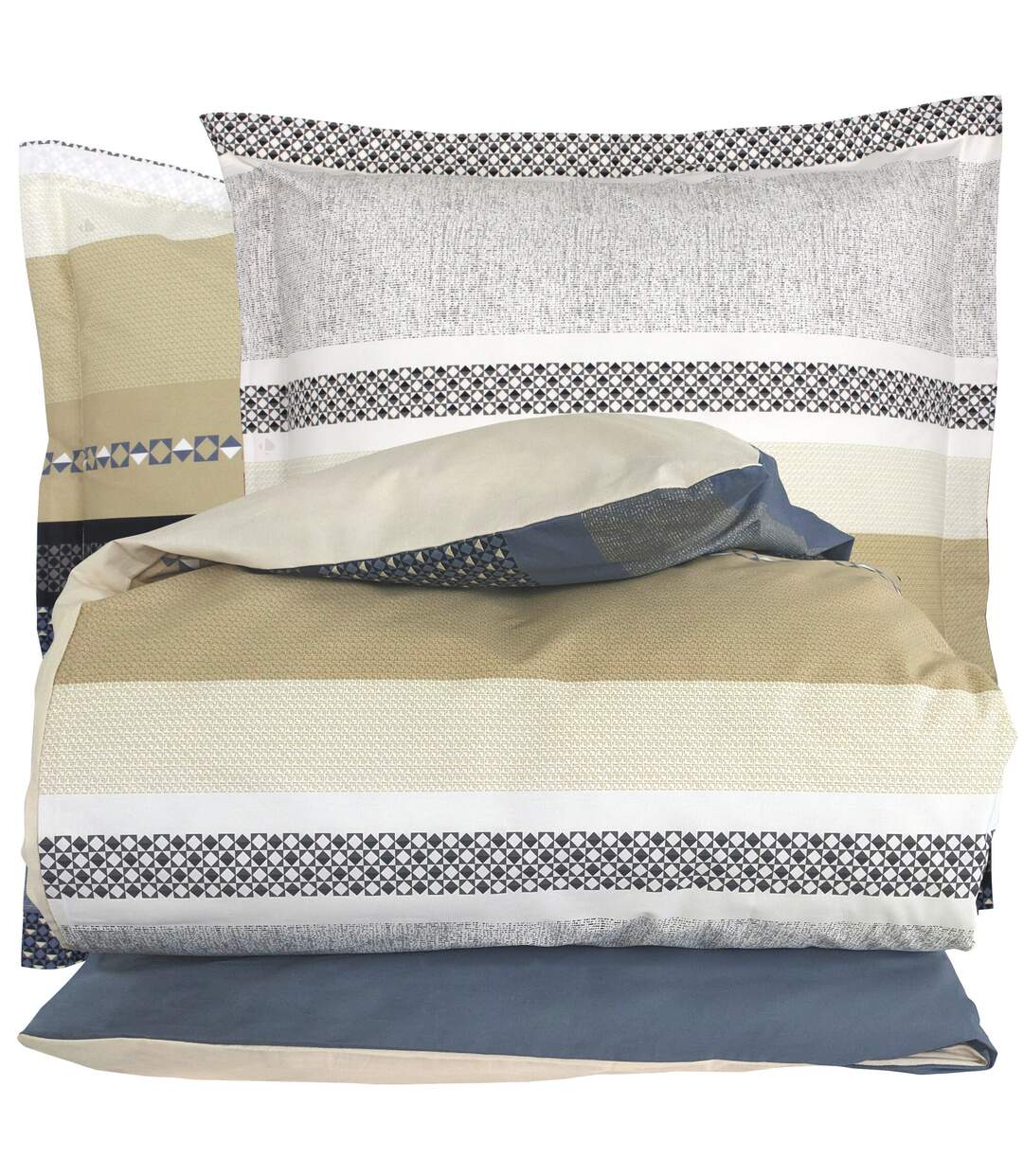 Parure de lit percale MARLOW Taie 65x65 cm-2