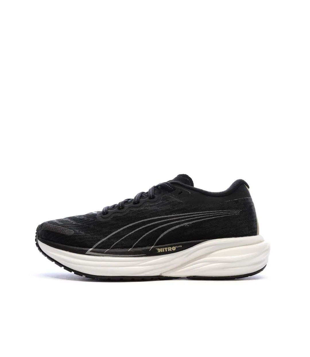 Chaussures de running noir femme puma deviate nitro 2-1
