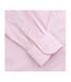 Mens Plain Long-sleeved Formal Shirt Pink Boss-4