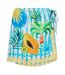 Mini Jupe Motif/style Tropical Rio Femme Bleu Never Fully Dressed-1