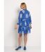 Robe volantée courte avec broderies-2