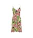 Robe rose/vert femme only singlet - s-1