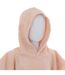 Cape de Bain Enfant & Gant de Toilette Mer Rose-3