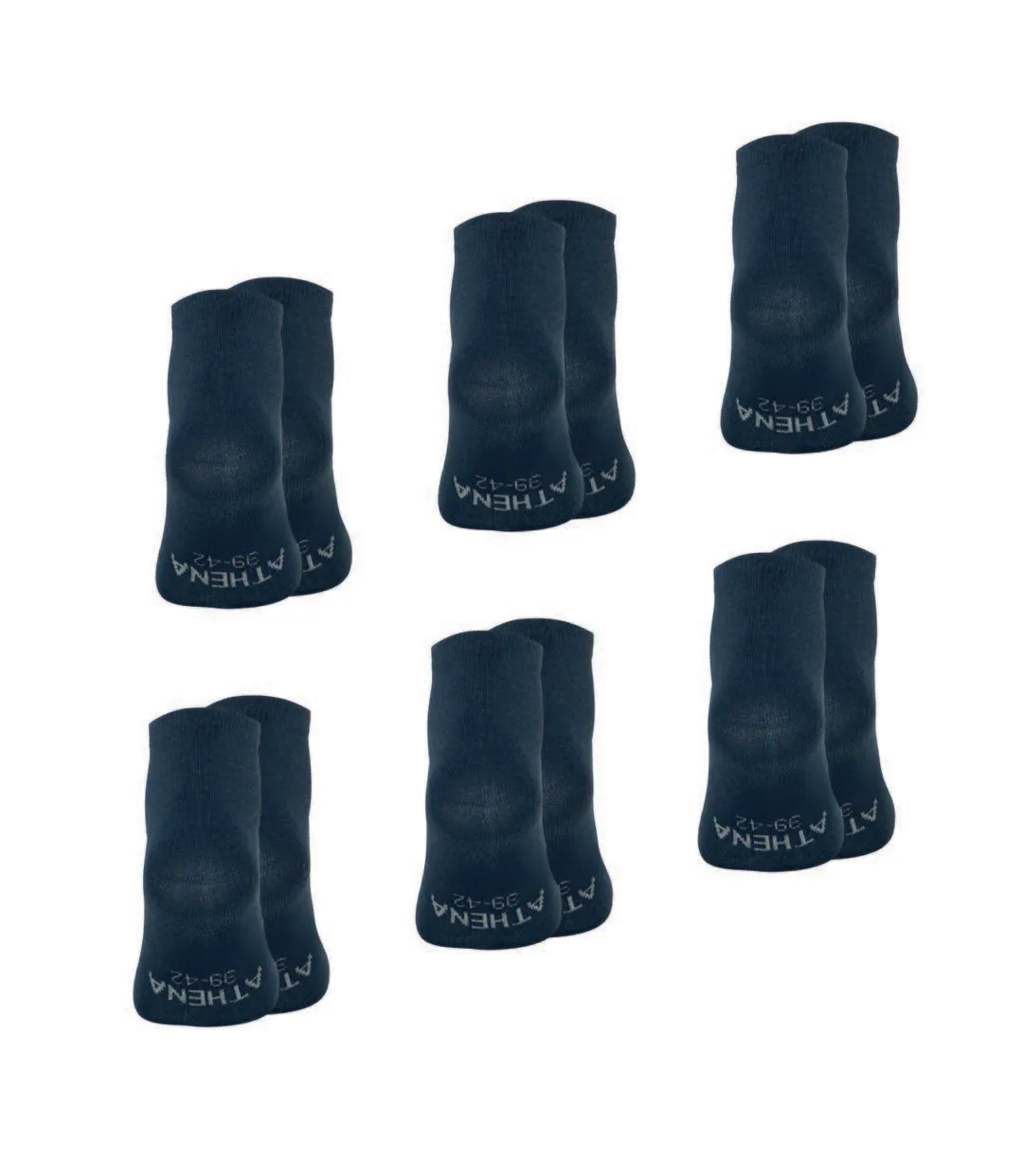 Lot de 6 paires de socquettes homme My Petit Prix Athena-3