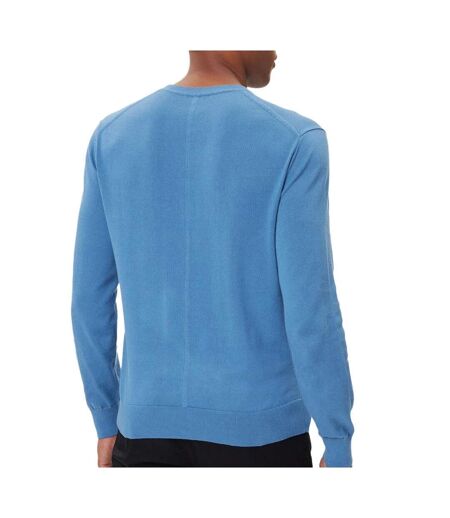 Pull bleu homme calvin klein jeans ls supima