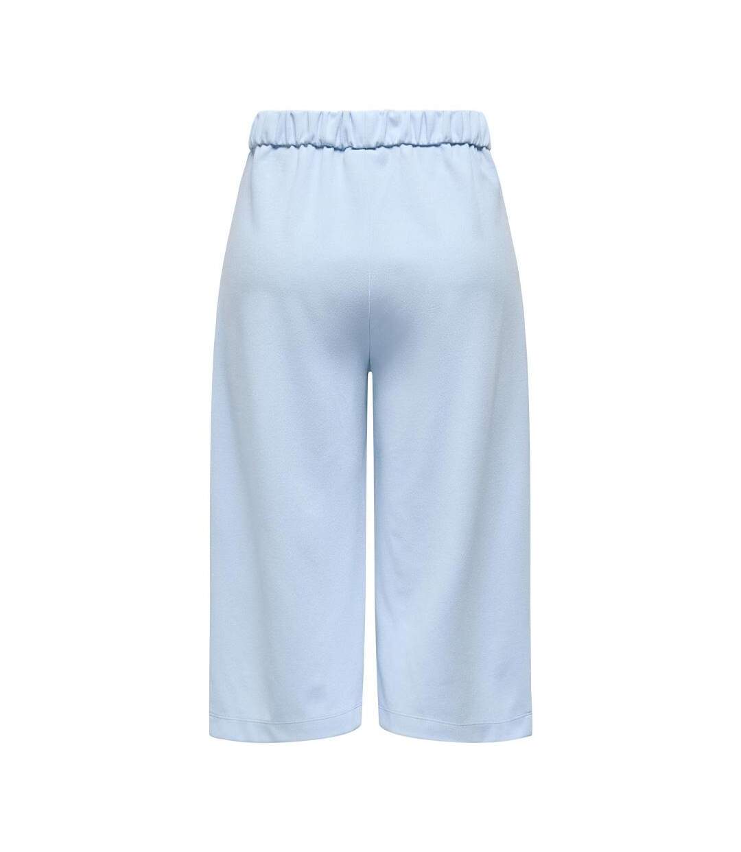 Pantacourt bleu ciel femme jdy geggo-2