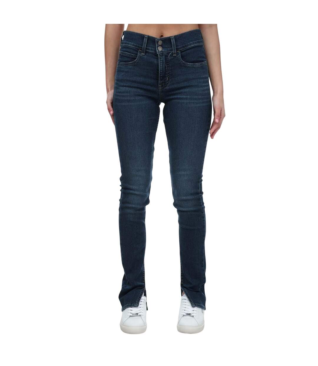 Jean femme bleu foncé Levis-1