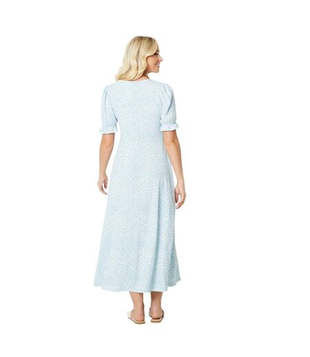 Robe mi-longue femme bleu clair Dorothy Perkins