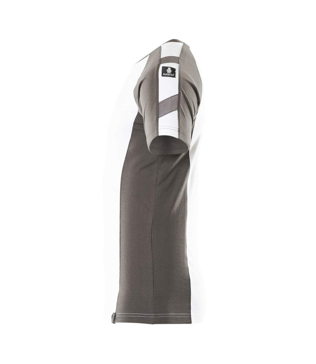 T-shirt Potsdam Unique Homme Blanc Anthracite Foncé Mascot-4