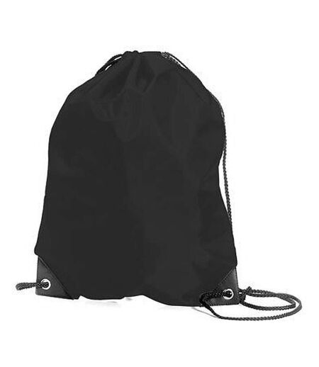 Shugon Stafford Plain Drawstring Tote Bag - 13 Liters (Black) (One Size)