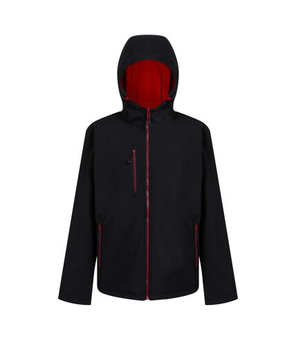 Veste softshell navigate homme noir / rouge classique Regatta Regatta