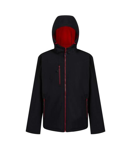 Veste softshell navigate homme noir / rouge classique Regatta