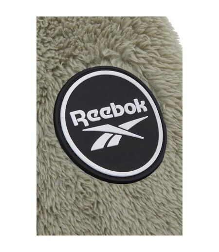 Womens/ladies Double Monkey Fleece Jacket Sage Reebok
