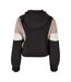 Veste Motif/style Trois Tons Femme Noir Rose Pâle Sable Blanc Urban Classics-2
