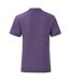Fruit Of The Loom Mens Iconic T-Shirt (Pack of 5) (Heather Purple)