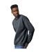Mens heavy blend sweatshirt dark heather Gildan-3