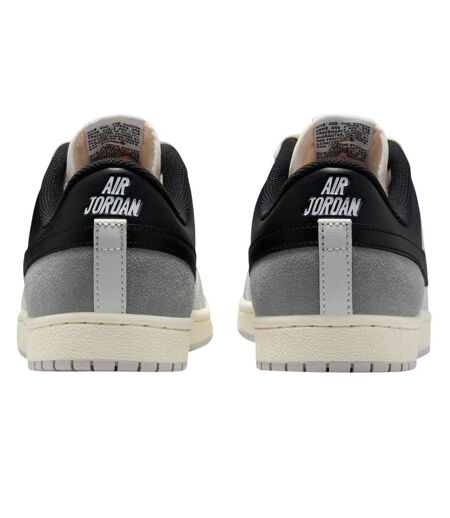 Mens Air Jordan Skyline Leather Trainers Black White Nike
