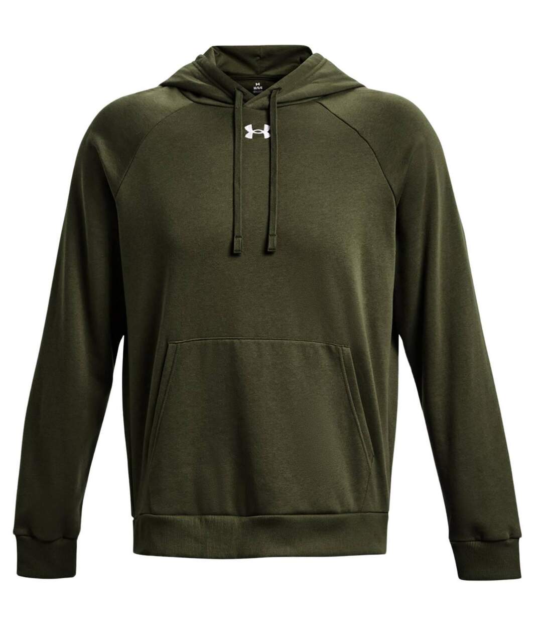 Sweat À Capuche Rival Homme Vert Under Armour-2