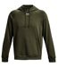 Sweat À Capuche Rival Homme Vert Under Armour-2