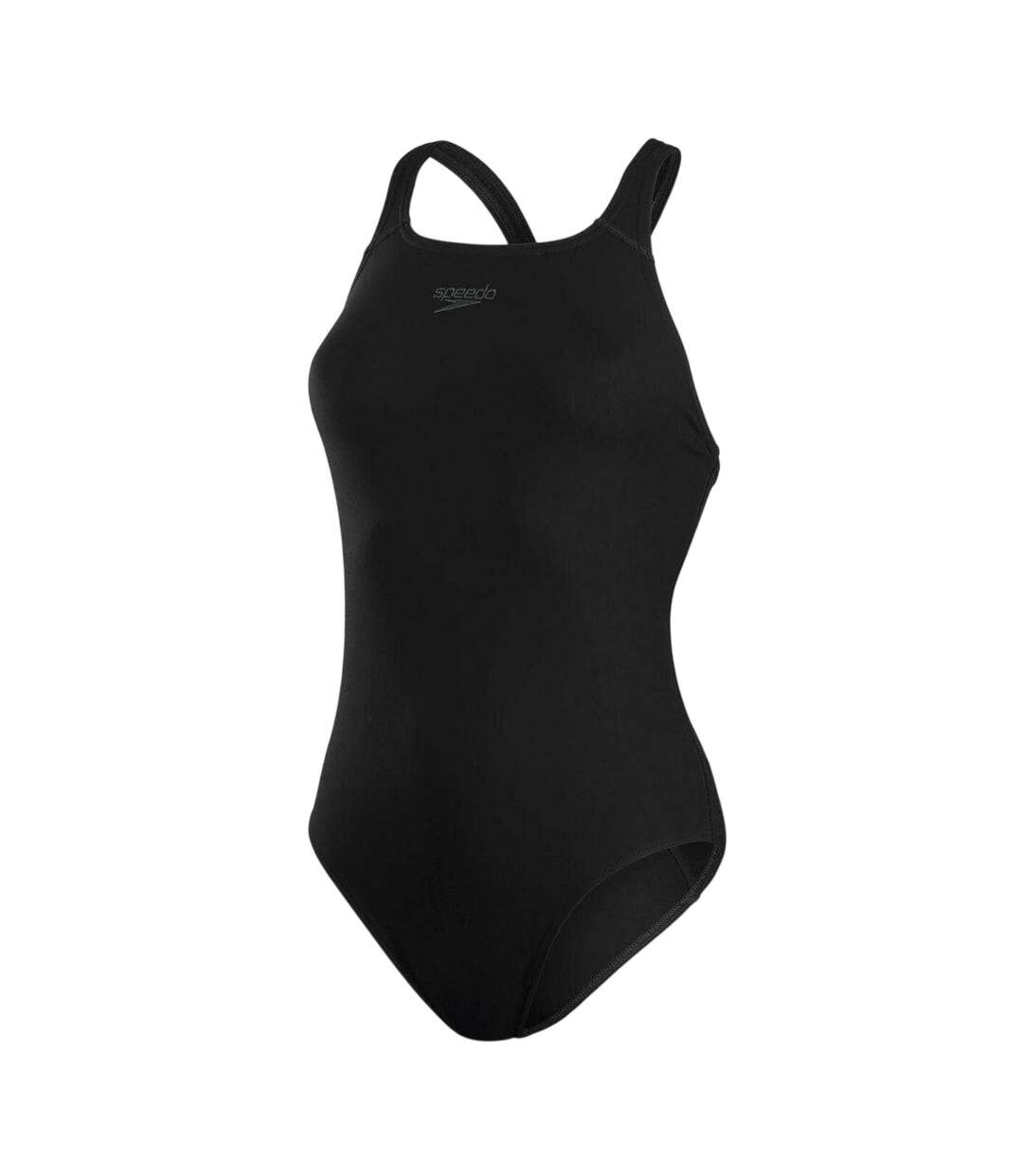 Womens/ladies Medalist One Piece Swimsuit Black Speedo-2