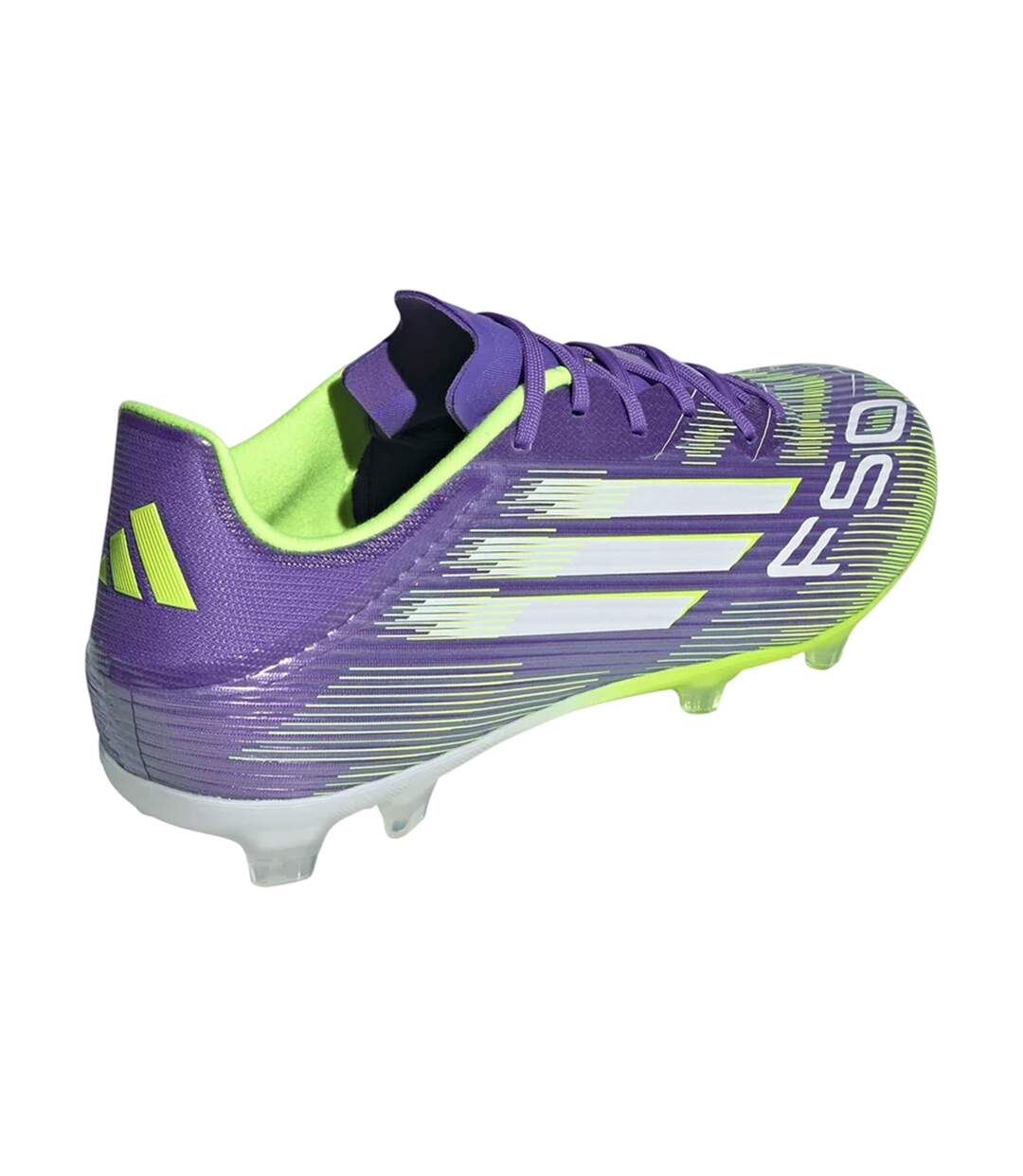 Chaussures De Foot F50 League Homme Violet Blanc Adidas-4