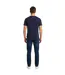 Mens Lettering T-shirt Navy Aquascutum-3