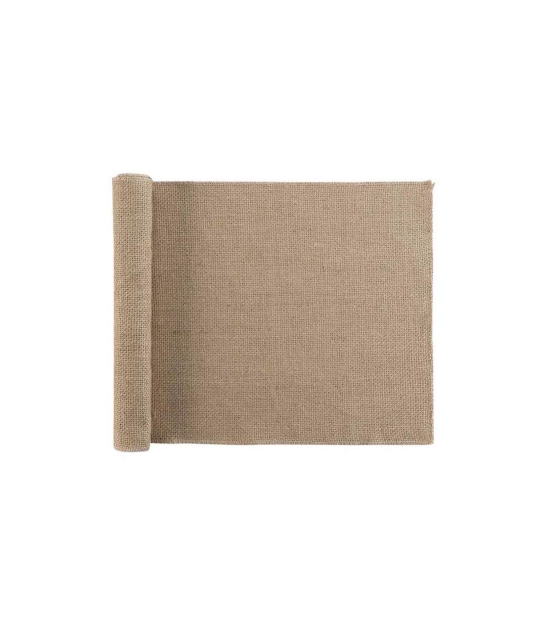 Chemin de Table en Jute Leny 35x140cm Beige-1