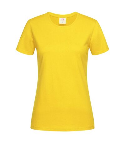 Womens/ladies classic tee sunflower Stedman