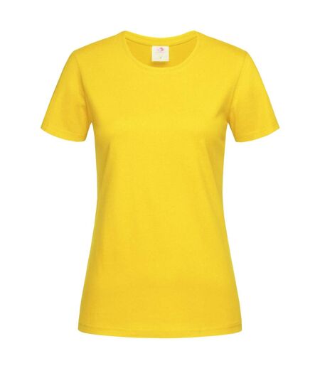Womens/ladies classic tee sunflower Stedman