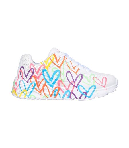 Basket Basse Enfant à Lacets Skechers Spread The Love