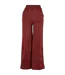 Womens/ladies Pintuck Tracksuit Bottoms Dark Rust Urban Classics-2