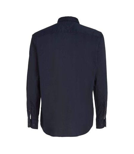 Mens Core Flex Poplin Shirt Blue Tommy Hilfiger