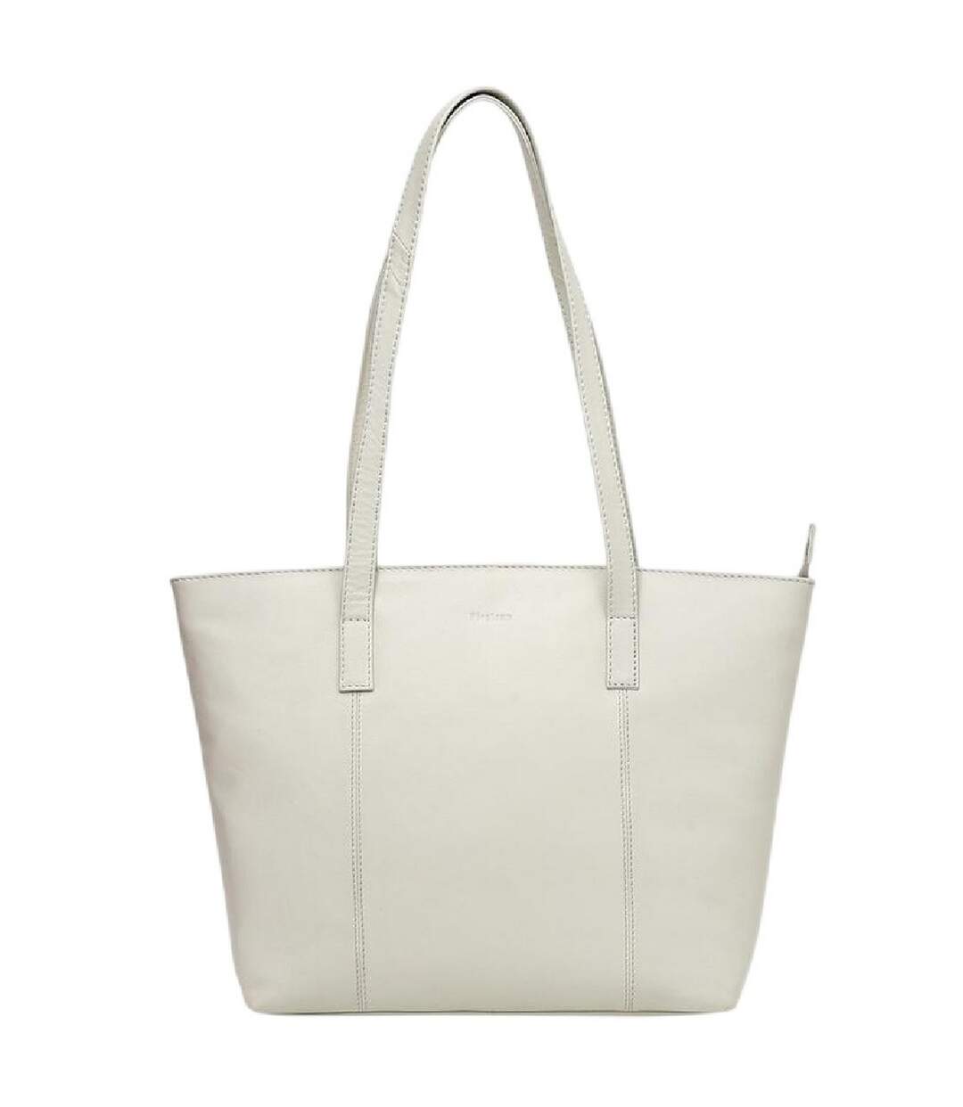 Womens/ladies Leather Tote Bag One Size Off White Firetrap-1