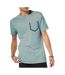 T-shirt Bleu Homme Reebok Move Tee - S