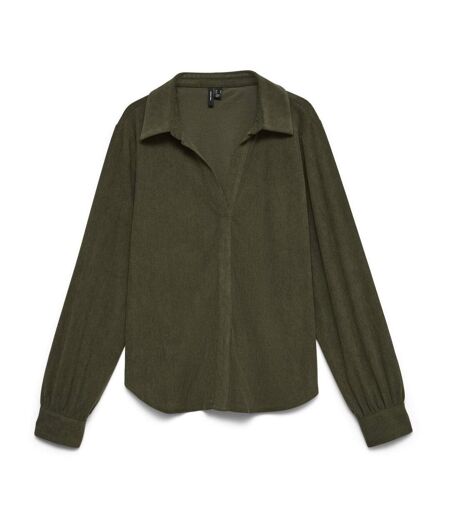 Chemise verte femme vero moda melly