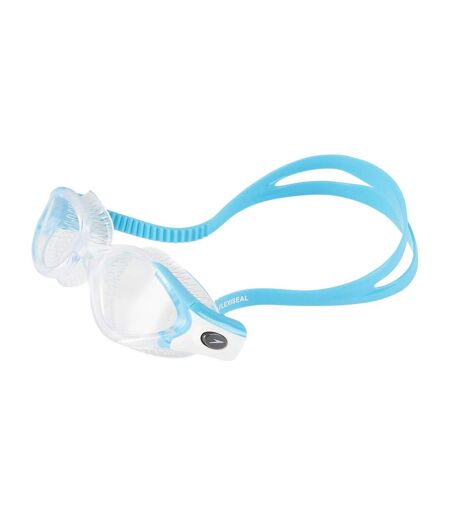 Speedo Womens/Ladies Futura Biofuse Flexiseal Swimming Goggles (Turquoise/Clear)