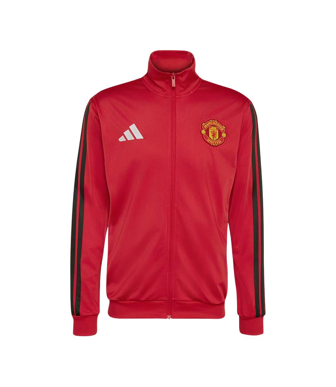 Haut De Survêtement Motif/style Manchester United Fc Dna Homme Rouge Adidas-2