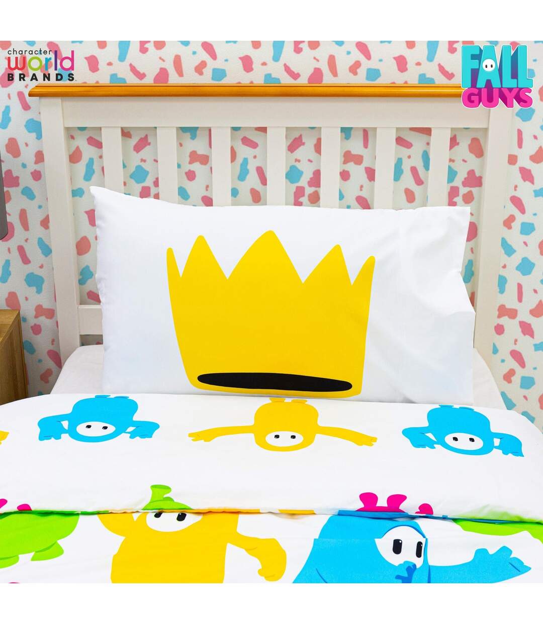 Reversible Duvet Set Multicoloured Fall Guys-4