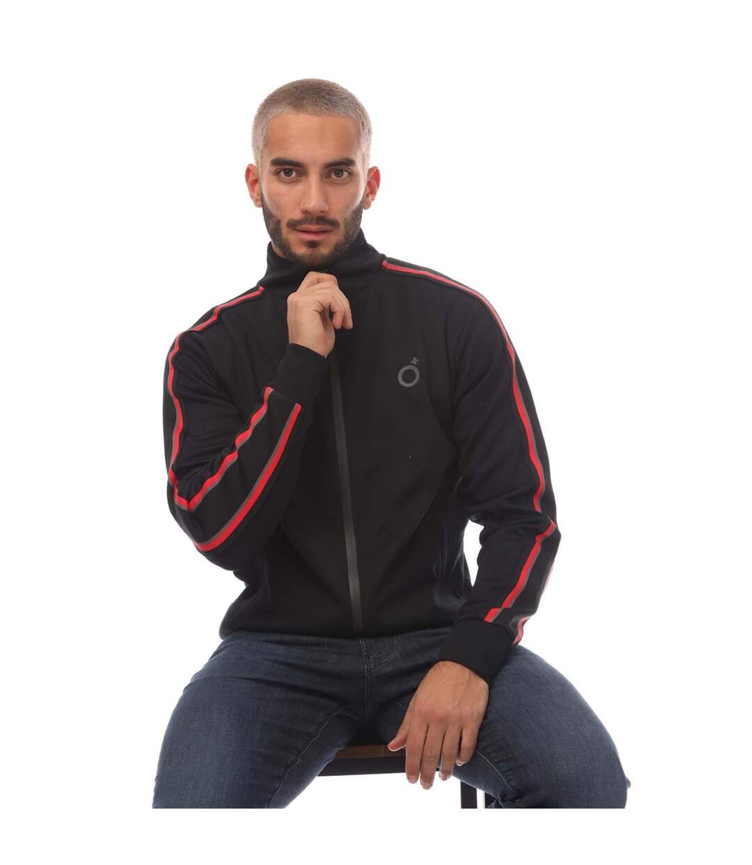 Haut de survêtement homme noir Blood Brother-3
