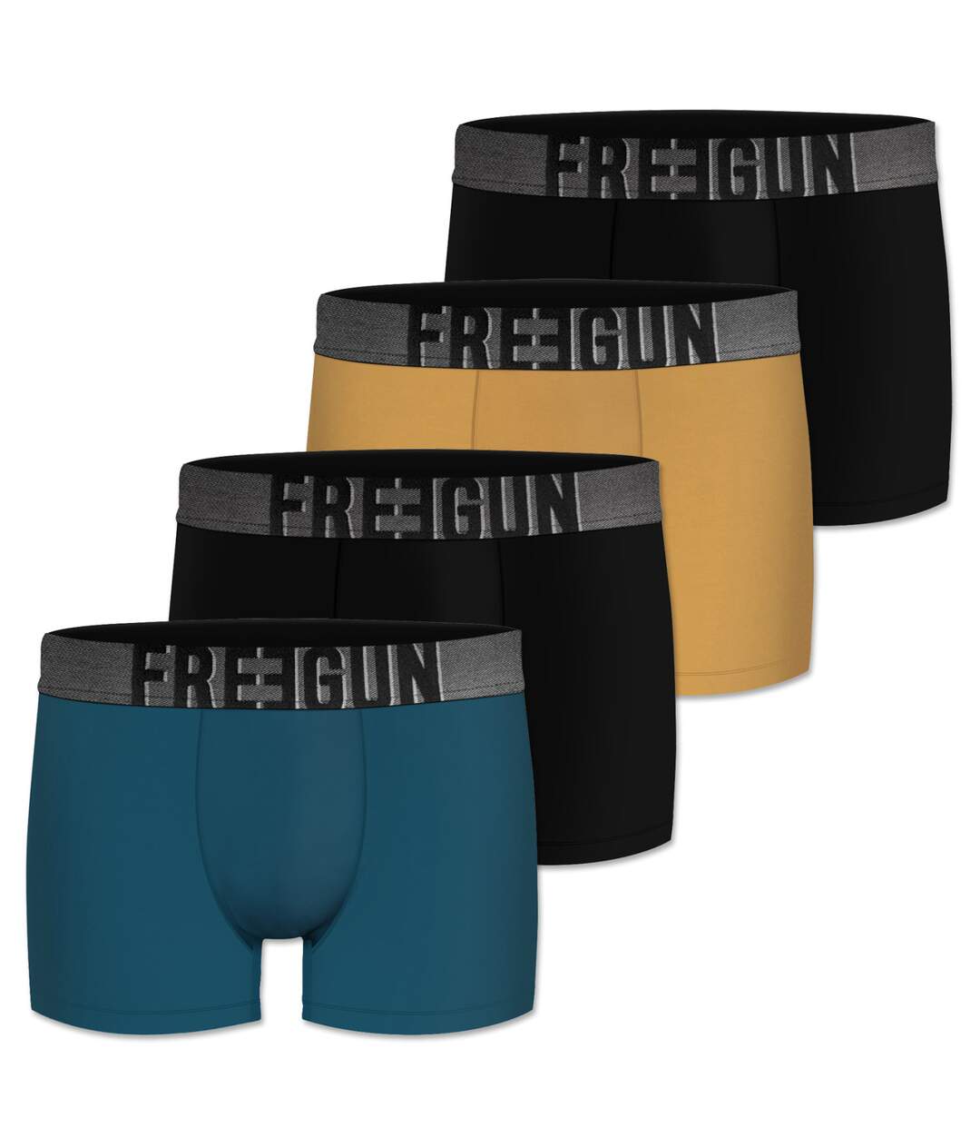 Lot de 4 boxers homme Signature Karl Freegun-1