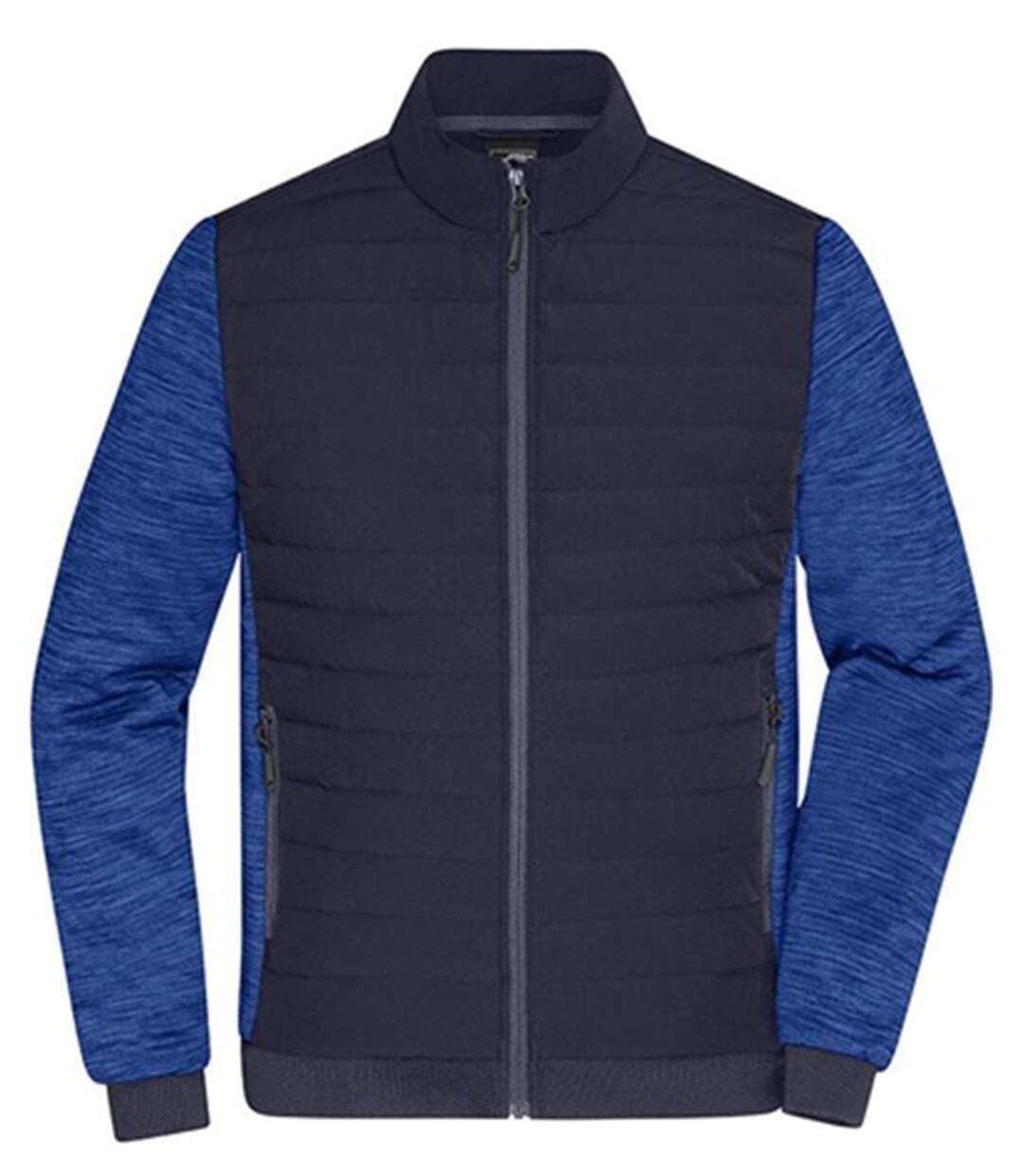 Veste de travail hybride - Homme - JN1866 - bleu marine et bleu roi