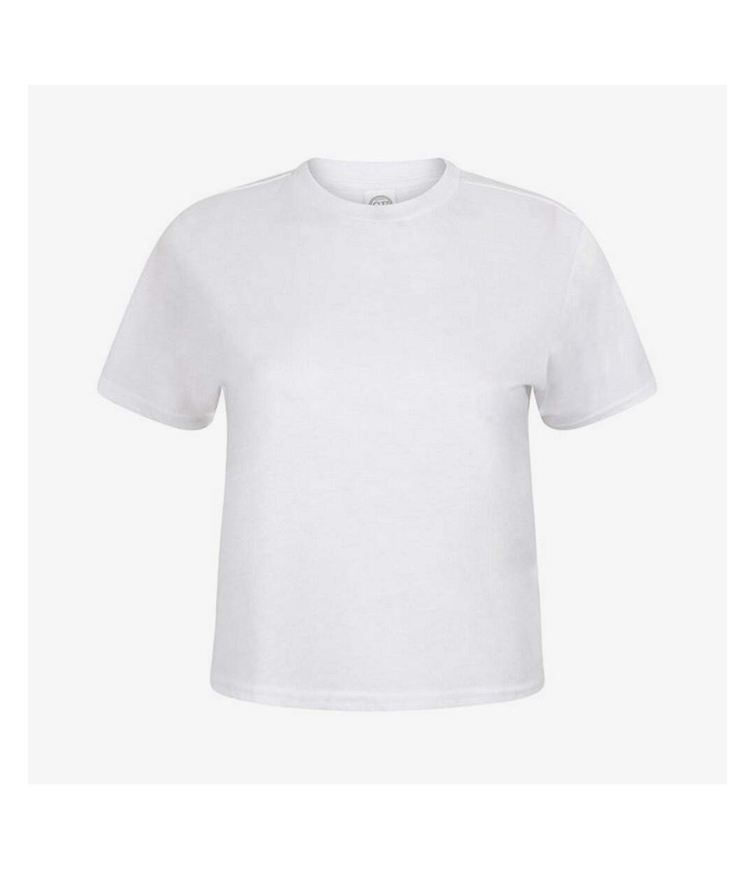 T-shirt court femme blanc SF-1