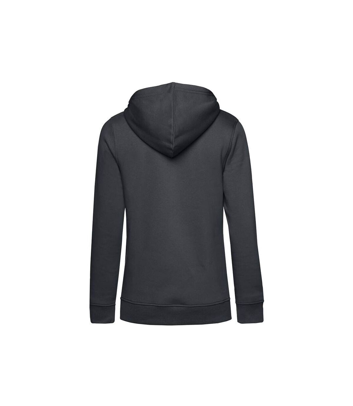 B&C Womens/Ladies Organic Hoodie (Asphalt)