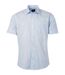 chemise popeline manches courtes - JN680 - homme - bleu clair