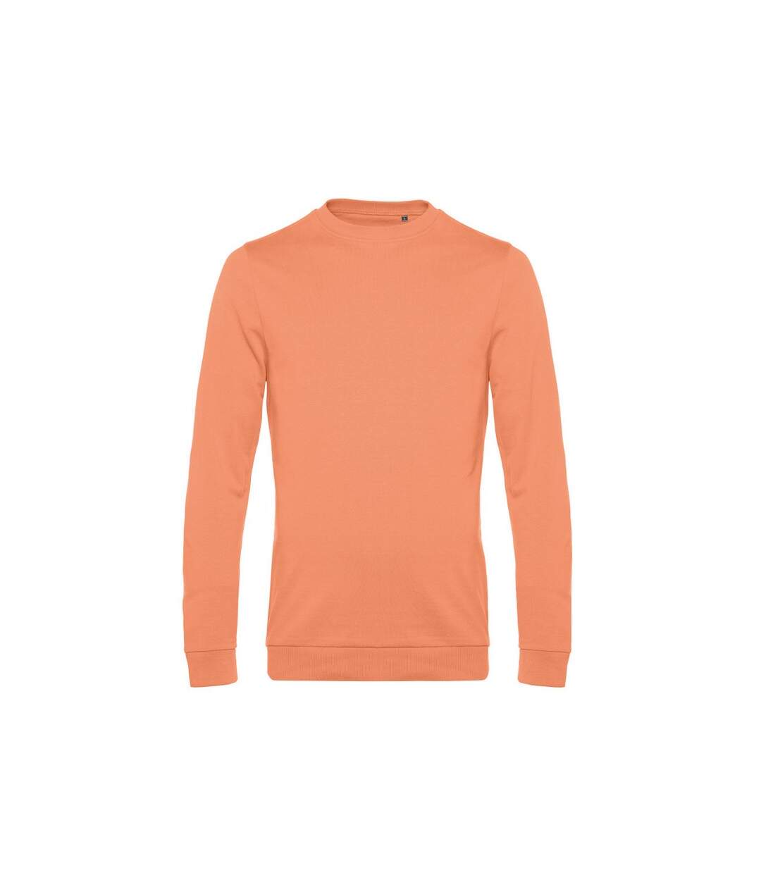 B&C Mens Set In Sweatshirt (Melon Orange)