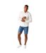 Mens Babbinswood Linen Shirt White Regatta-1