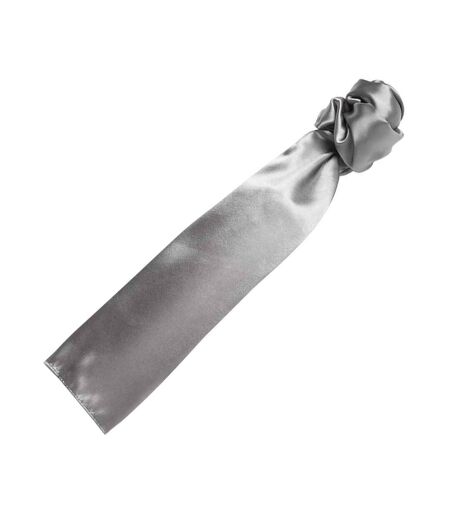 Premier Scarf - Ladies/Womens Plain Business Scarf (Grey) (One Size) - UTRW1147