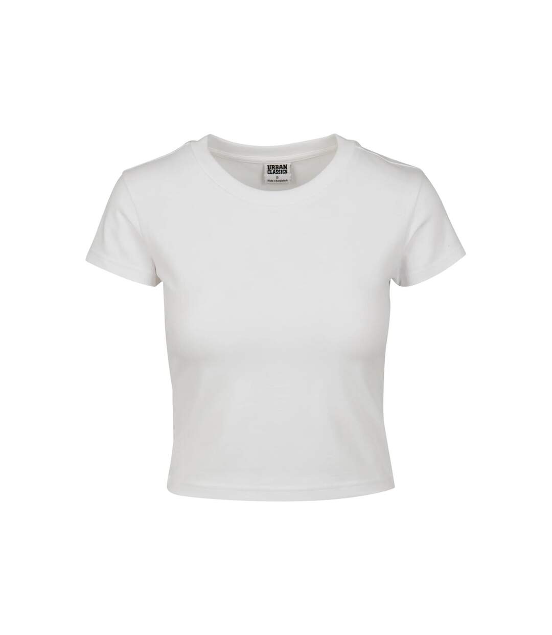 T-shirt Court Femme Blanc Urban Classics-1
