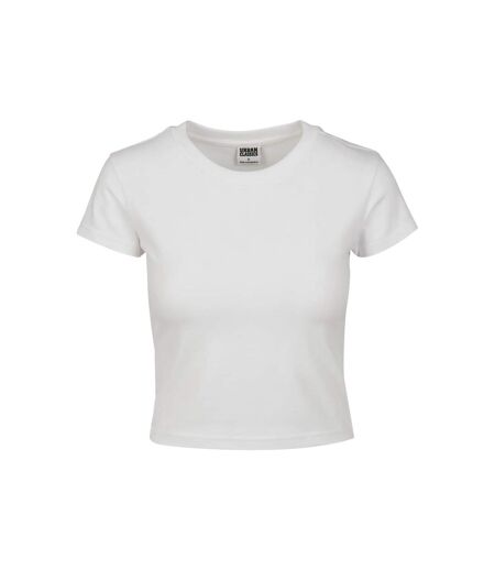T-shirt Court Femme Blanc Urban Classics
