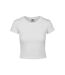 T-shirt Court Femme Blanc Urban Classics-1